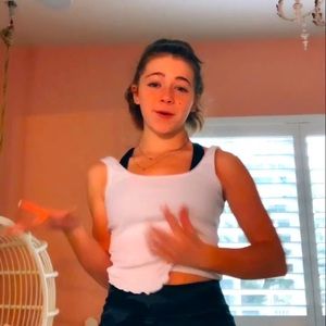 Super cute basic white tank!